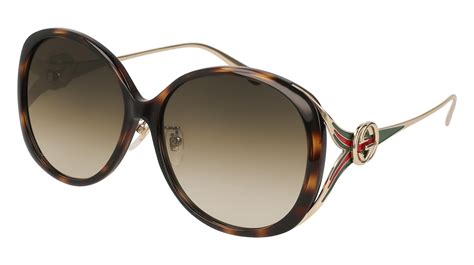 hailey oval gucci|Round & Oval Sunglasses for Women .